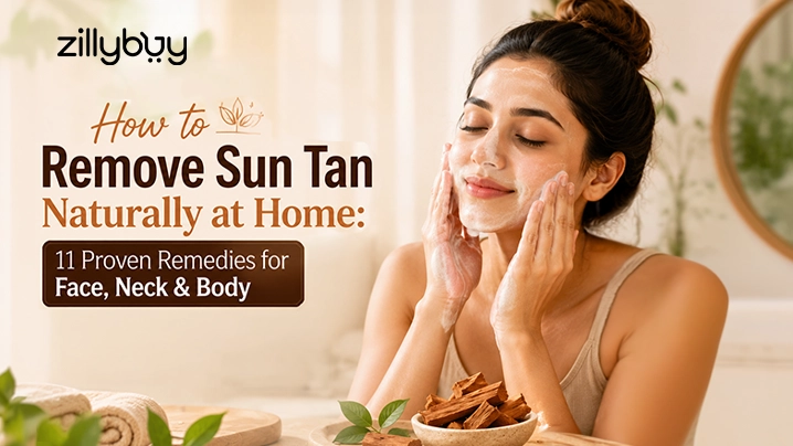 How to remove sun tan